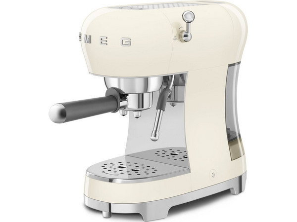 Кофемашина-эспрессо SMEG ECF02CREU кремовый