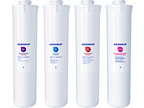 Комплект модулей сменных Аквафор К5-К2-КО-50S-К7М (для DWM-101S Морион)