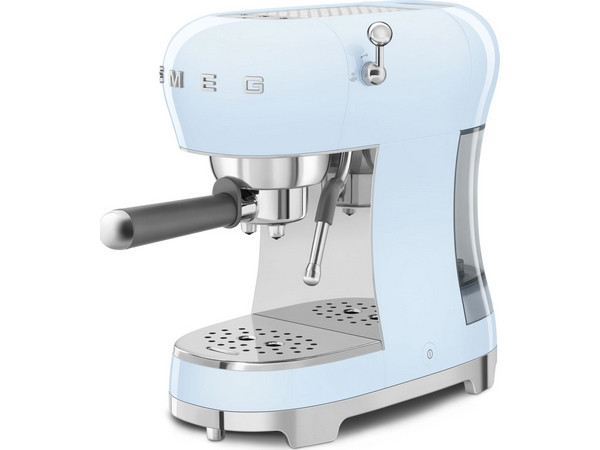 Кофемашина-эспрессо SMEG ECF02PBEU пастельный голубой