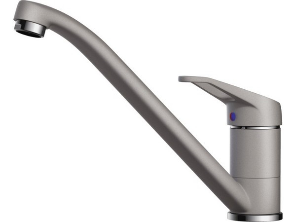 Смеситель Omoikiri Kado-GR латунь/leningrad grey (4994172)