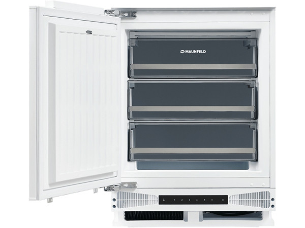 Морозильная камера MAUNFELD MBFR88SWGR Inverter встраиваемая