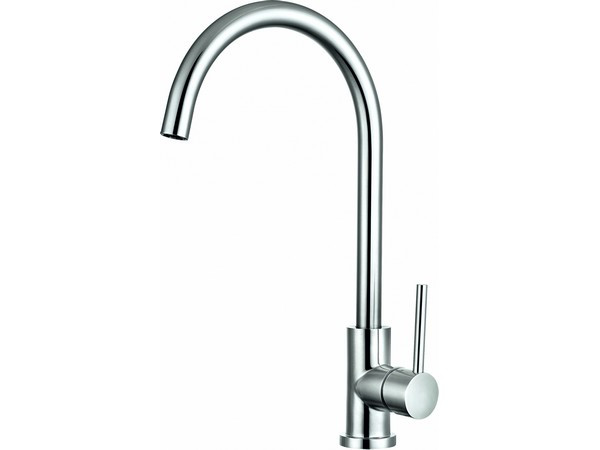 Смеситель Florentina Альфа нержавеющая сталь