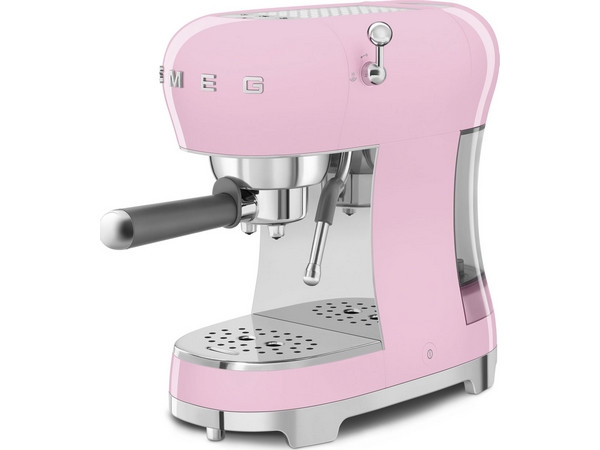 Кофемашина-эспрессо SMEG ECF02PKEU розовый