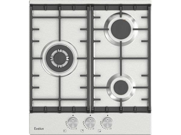 Варочная панель Evelux HEG 450 X газовая с дефектом