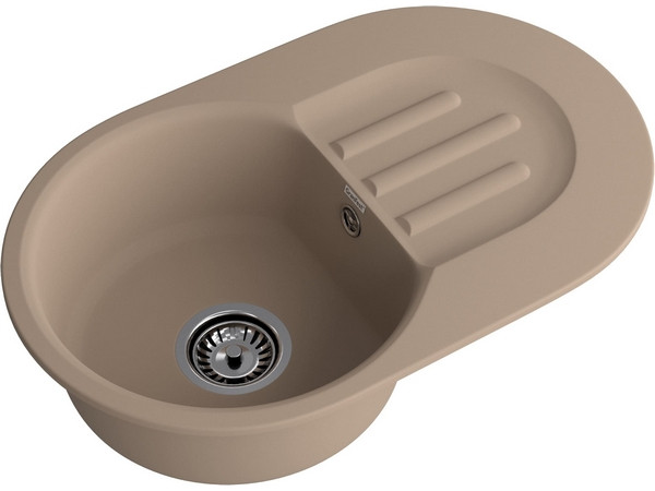 Мойка GRANFEST SM685L песочная