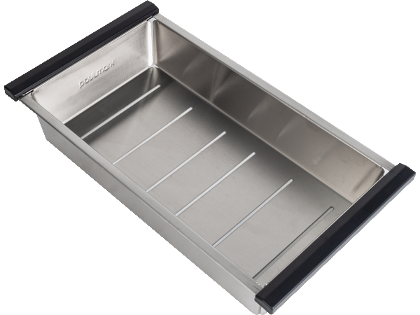 Коландер Paulmark ADVANCE A375-BS, брашированная сталь